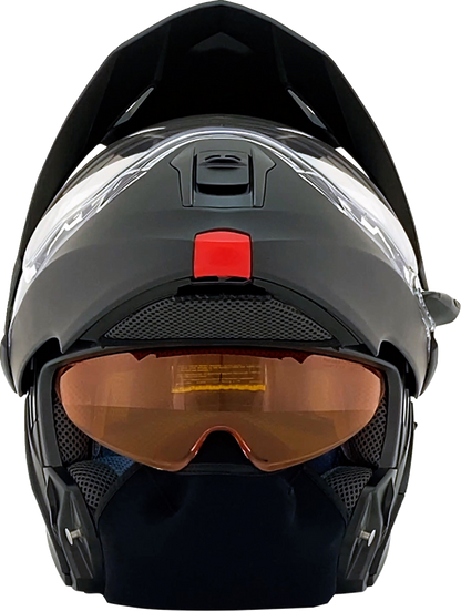 AFX FX-111DS Snow Helmet - Electric - Matte Black - XL 0120-0802