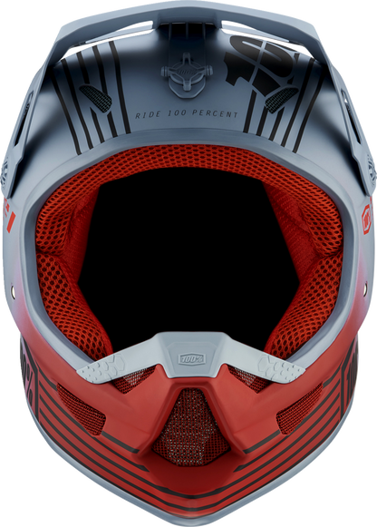 100% Status Helmet - Caltec/Gray - XL 80010-00011