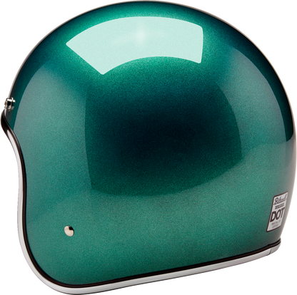 BILTWELL Bonanza Helmet - Metallic Catalina Green - Medium 1001-358-203