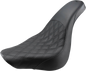 SADDLEMEN Profiler Seat - Front Lattice/Rear Smooth - Black - FLFB/S 818-27-149