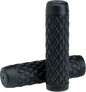 BILTWELL Grips - Torker - 7/8" - Black 6705-0178