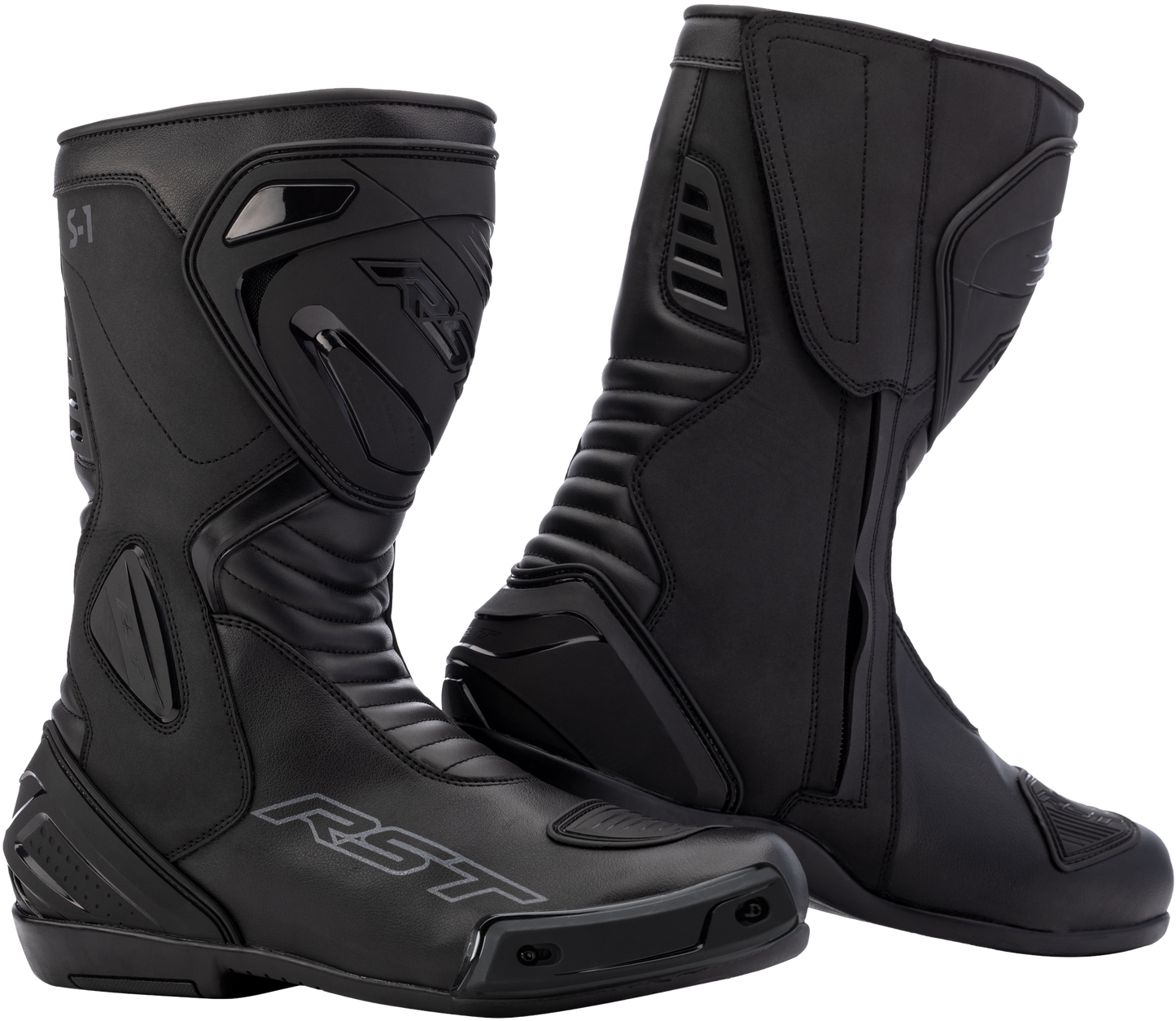 RST S1 Ce  Boot Black/Black Waterproof Sz 10 556-3123043
