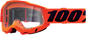 100% Accuri 2 Goggles - Neon Orange - Clear 50013-00004