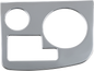 SHOW CHROME Right Control Panel Accent - Chrome 52-760