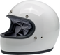 BILTWELL Gringo Helmet - Gloss White - Medium 1002-517-103