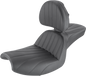 SADDLEMEN Step Up Seat - Lattice Stitched - Jessup - With Backrest JJ88209BR