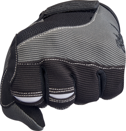 BILTWELL Moto Gloves - Gray/Black - XL 1501-1101-005