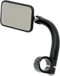 BILTWELL Rectangular Clamp-On Mirror - 1" - Black 6502-201-101