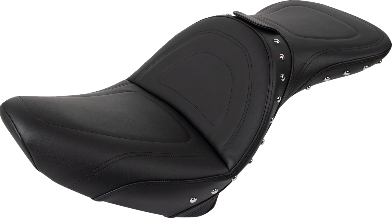 SADDLEMEN Explorer Special Studded Seat - Backrest - Softail 8802J