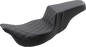 SADDLEMEN Step-Up Seat - Extended Reach - Front Lattice Stitch - FL '08-'23 808-07B-172E