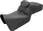 SADDLEMEN Adventure Tour Seat - w/ Backrest - Black - Pan Am '21-'22 821-34-200BR