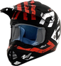 AFX FX-17 Helmet - Attack - Matte Black/Orange - 2XL 0110-7159