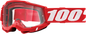 100% Accuri 2 Goggles - Red - Clear 50013-00005
