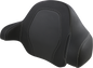 SADDLEMEN Tour-Pak Backrest Pad - RoadSofa - Black - Carbon Fiber - FL '14-'23 814-07-TPACK-CF