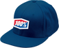 100% Official Flexfit® Hat - Royal Blue - Large/XL 20043-00007