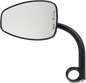 BILTWELL Mirror w/mount - Tear Drop - Black 6504-501-131