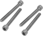 SHOW CHROME Tapered Seat Bolt Set 52-842