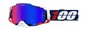 100% Armega Goggles - MX of Nations - HiPER Red/Blue Mirror 50003-00008
