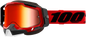 100% Racecraft 2 Snow Goggles - Red - Red Mirror 50012-00003