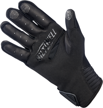 BILTWELL Bridgeport Gloves - Black Out - Medium 1509-0101-303