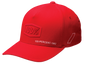 100% Shadow Flexfit® Hat - Red - Small/Medium 20043-00010