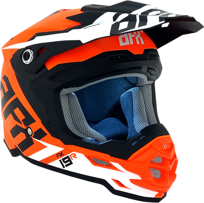 AFX FX-19R Helmet - Racing - Matte Orange - XL 0110-7086