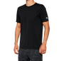 100% Mission Athletic T-Shirt - Black - Small 20014-00000
