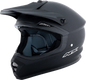 AFX FX-15 Helmet - Matte Black - Medium 0110-8006