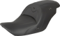 SADDLEMEN Seat - RoadSofa - without Backrest - Black w/ Black Stitching - Heated - GL1800 '14-'17 H23-20-187HCT