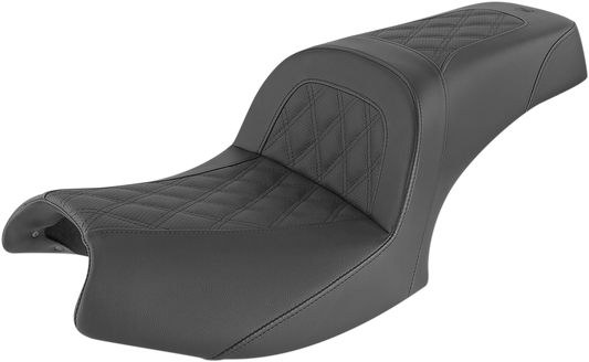 SADDLEMEN Slim Lattice Stitched Seat - Indian I20-06-162