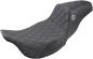 SADDLEMEN Pro Series SDC Performance Seat - w/o Backrest - Full Lattice Stitch - '08 -'23 FL SC80807DB