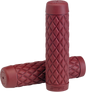 BILTWELL Grips - Torker - 7/8" - Oxblood 6705-0378