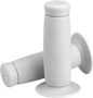 BILTWELL Grips - Renegade - 1" - White 6704-0201