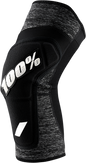 100% Ridecamp Knee Guards - Gray/Black - Small 70001-00005
