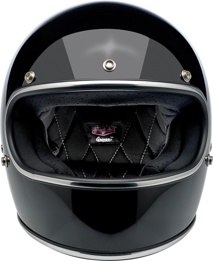 BILTWELL Gringo Helmet - Gloss Black - Small 1002-101-102