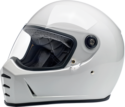 BILTWELL Lane Splitter Helmet - Gloss White - Small 1004-104-102