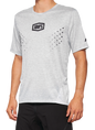 100% Airmatic Mesh Jersey - Short-Sleeve - Gray - Large 40016-00007
