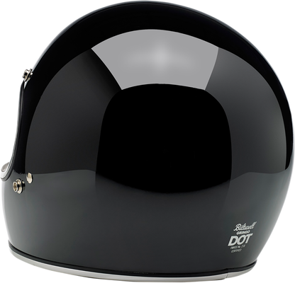 BILTWELL Gringo Helmet - Gloss Black - Small 1002-101-102
