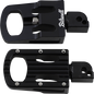 BILTWELL Punisher Footpeg - Passenger - Black - M8 7005-203-04