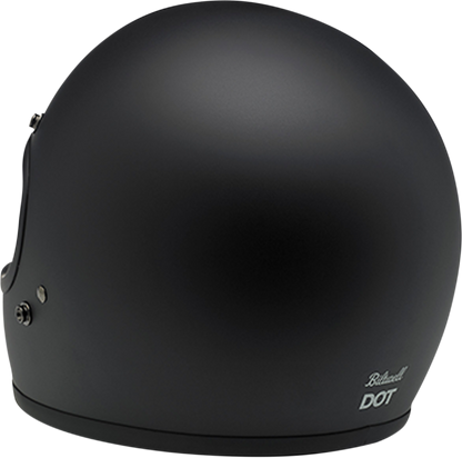 BILTWELL Gringo Helmet - Flat Black - Large 1002-201-104