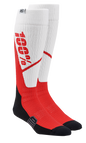100% Torque Comfort Moto Socks - White/Red - Small/Medium 20053-00009