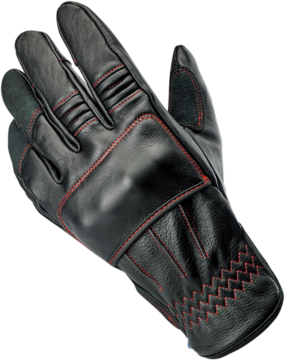 BILTWELL Belden Gloves - Redline - XL 1505-0108-305
