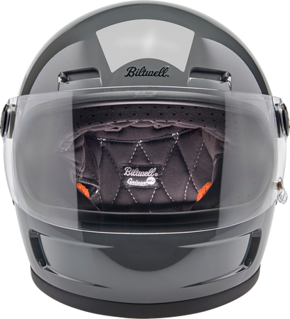 BILTWELL Gringo SV Helmet - Gloss Storm Gray - Medium 1006-109-503