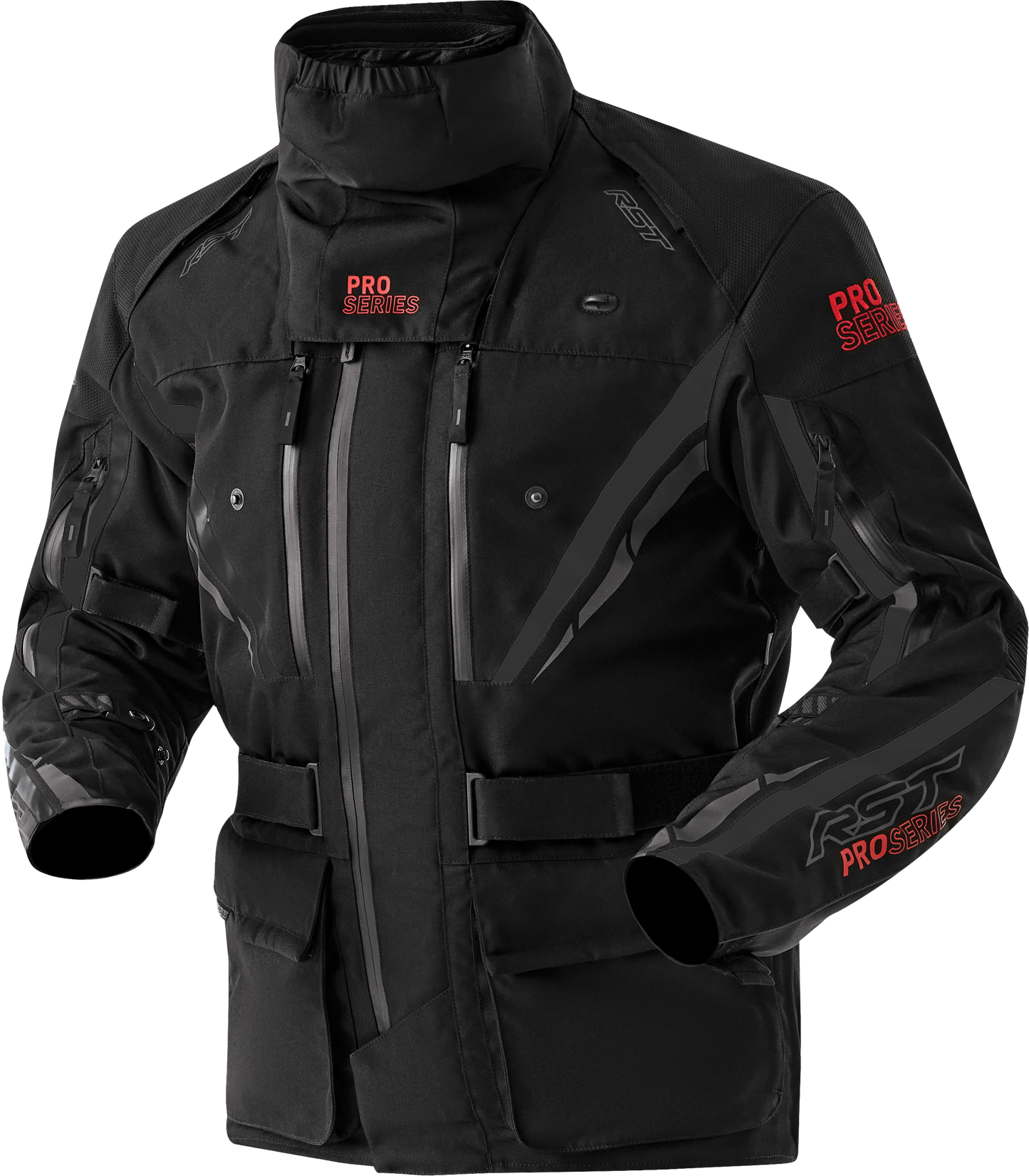 RST Womens Ps Paragon D3o Jacket Black Textile Md 556-3661012