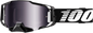 100% Armega Goggles - Black - Silver Flash Mirror 50005-00001