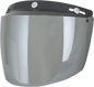 AFX Vintage 3-Snap Shield - Flip - Silver Mirror 0131-0080
