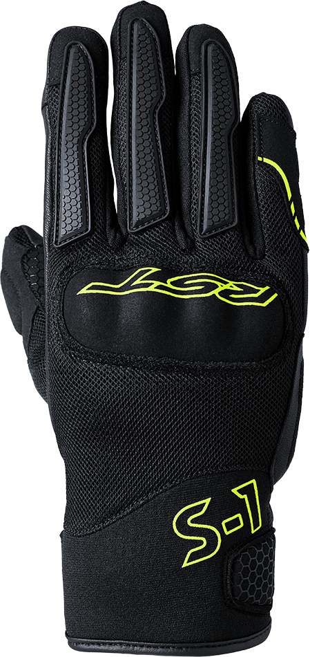 RST S1 Mesh Ce Glove Black/Flo Yellow Sm 556-3182408