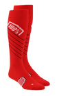 100% Hi-Side Performance Socks - Red - Small/Medium 20054-00007