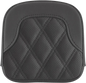 SADDLEMEN Tall Sissy Bar Pad - RoadSofa - Lattice Stitch - Black - FL '99-'23 40744