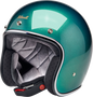 BILTWELL Bonanza Helmet - Metallic Catalina Green - XL 1001-358-205